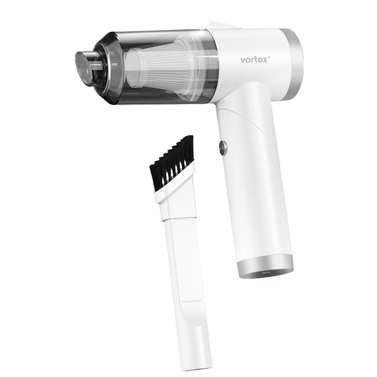 Vortex Aspirateur à main sans fil pliable avec éclairage LED  blanc