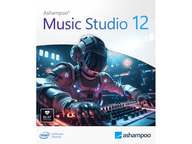 Ashampoo Music Studio 12 Musikprogramm zum Bearbeiten, Konvertieren und Mixen von Audio-Dateien