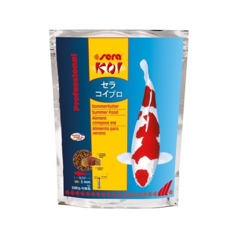 Été 2.2kg sera koi professional aliment