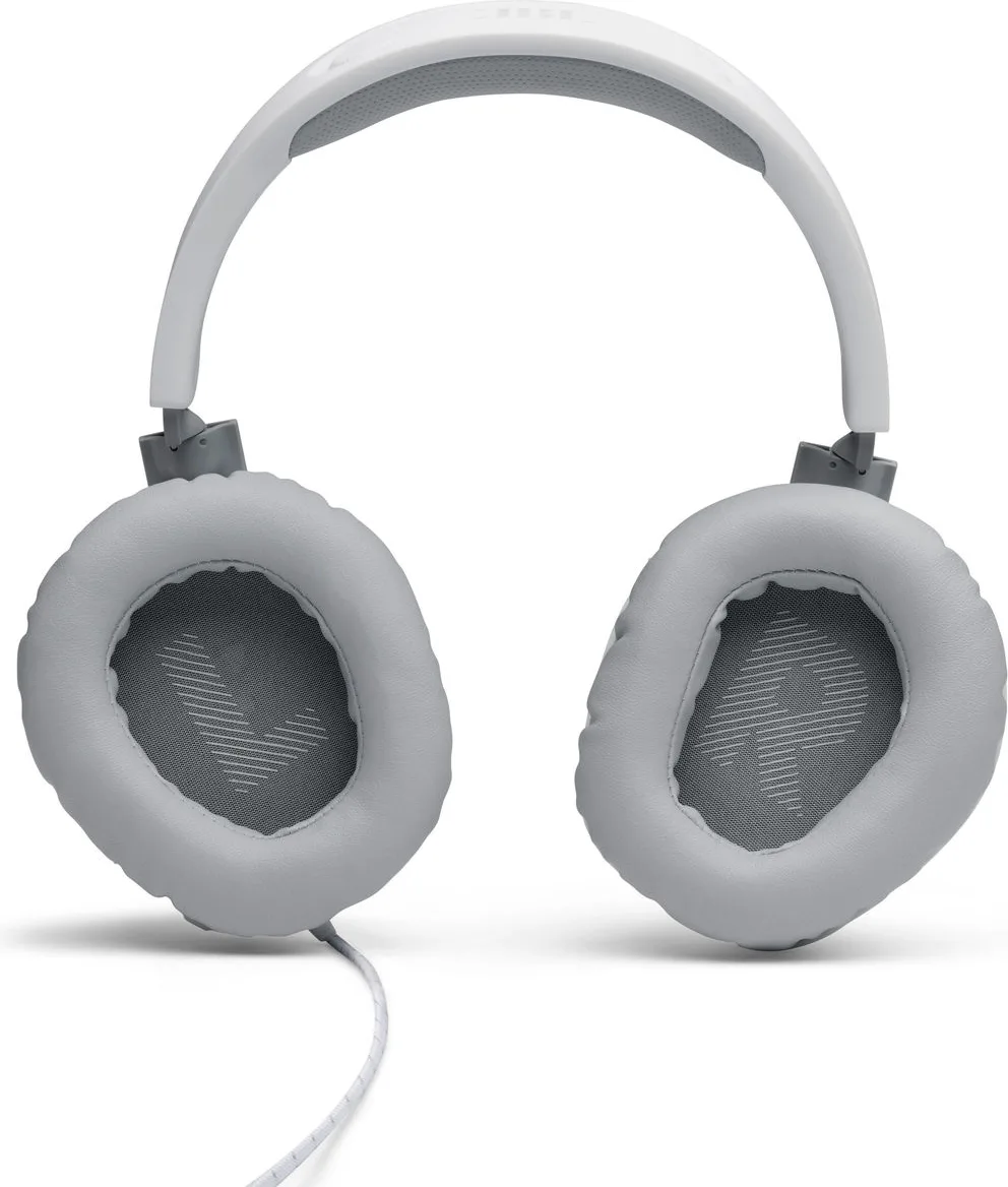 JBL Quantum 100 Blanc Casques gaming