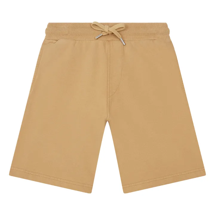 SMALLABLE BASICS Short Garçon Molleton Bio | Toffee