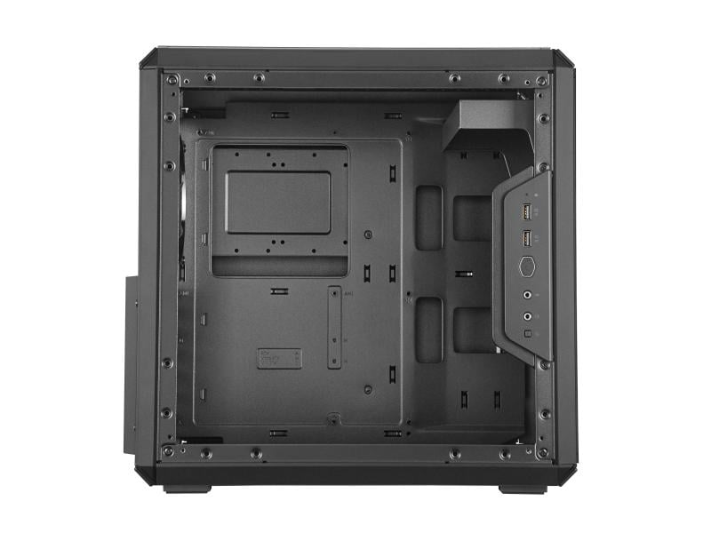 Cooler Master PC-Gehäuse MasterBox Q500L Flexibel gestaltbarer Mid-Tower mit Mini-Tower Abmessungen