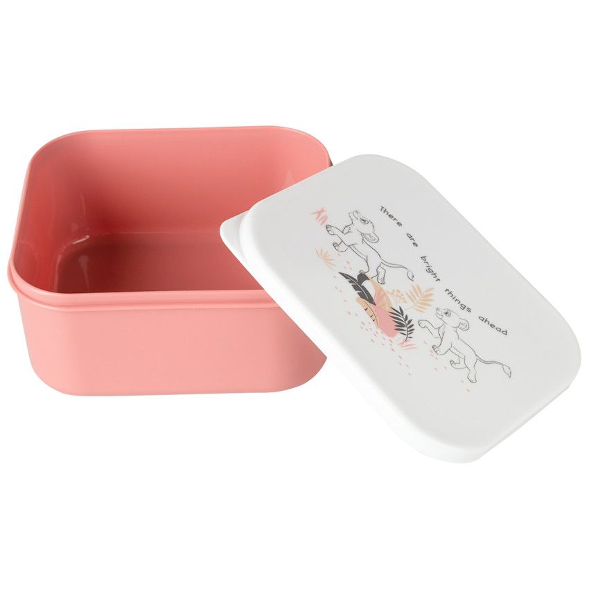 Lunchbox en mélaminé Nala - Le Roi Lion - Ecru