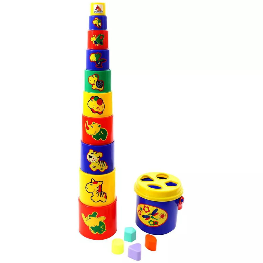 POLESIE® Steckbox Pyramide