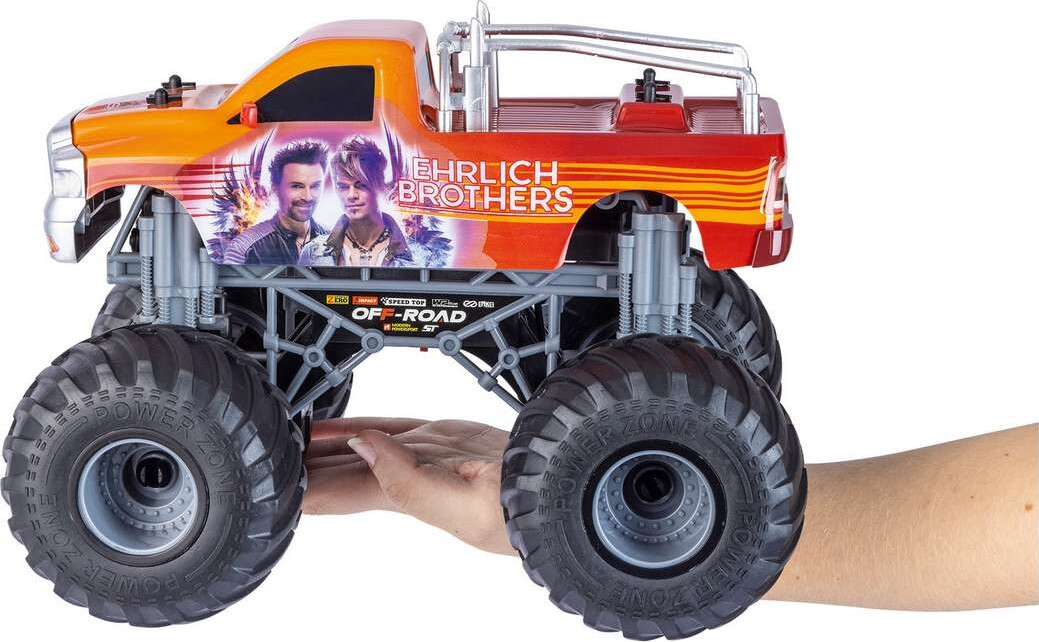 Rc Monster Truck Ram 3500 - Fjernstyret - Ehrlich Brothers - Revell Control - 24580