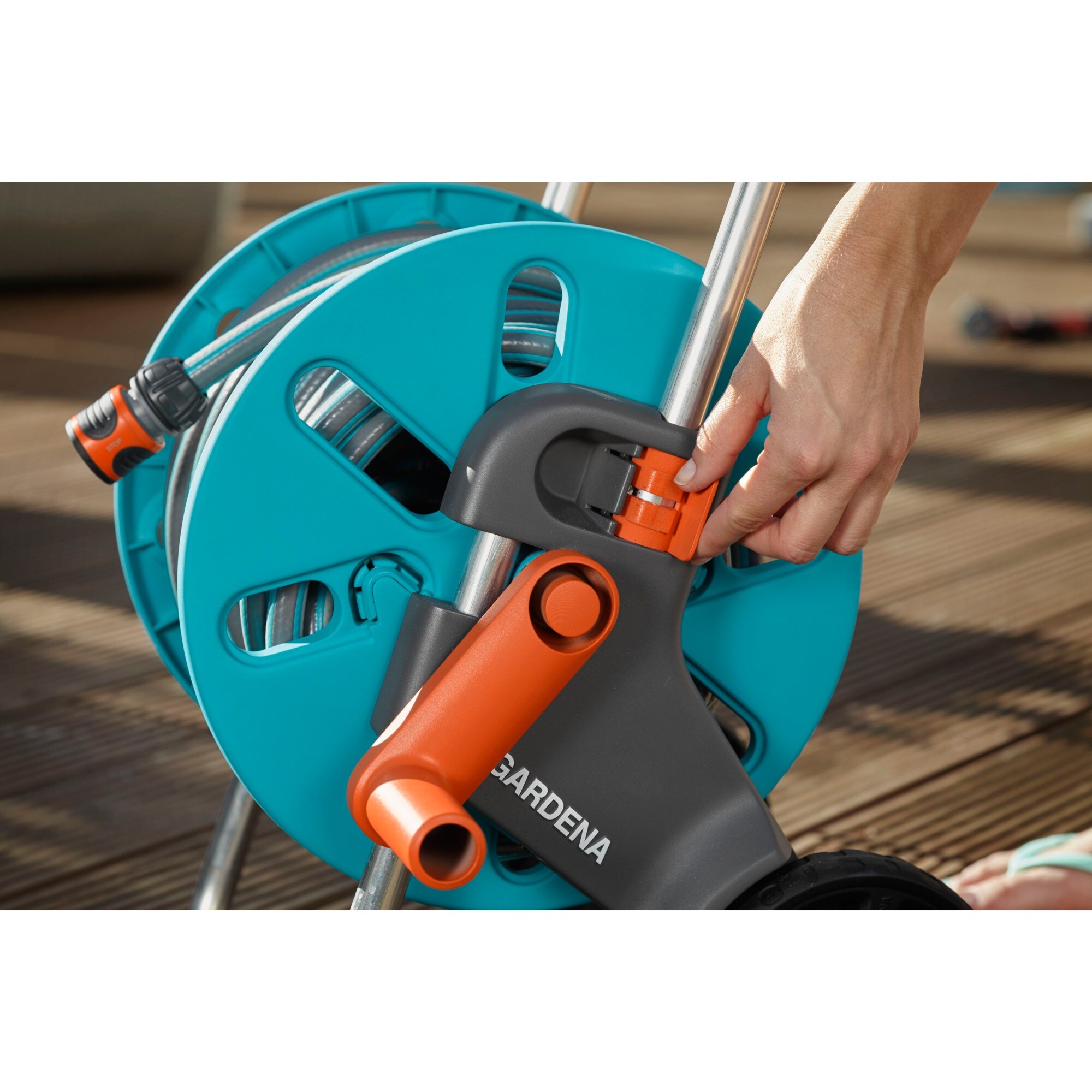 GARDENA Schlauchwagen Schlauchwagen CleverRoll S Set