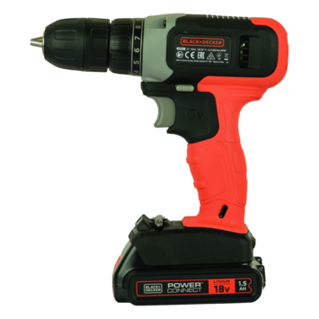 BLACK DECKER accuboormachine BCD001C2AFC-QW   72-delige accessoireset