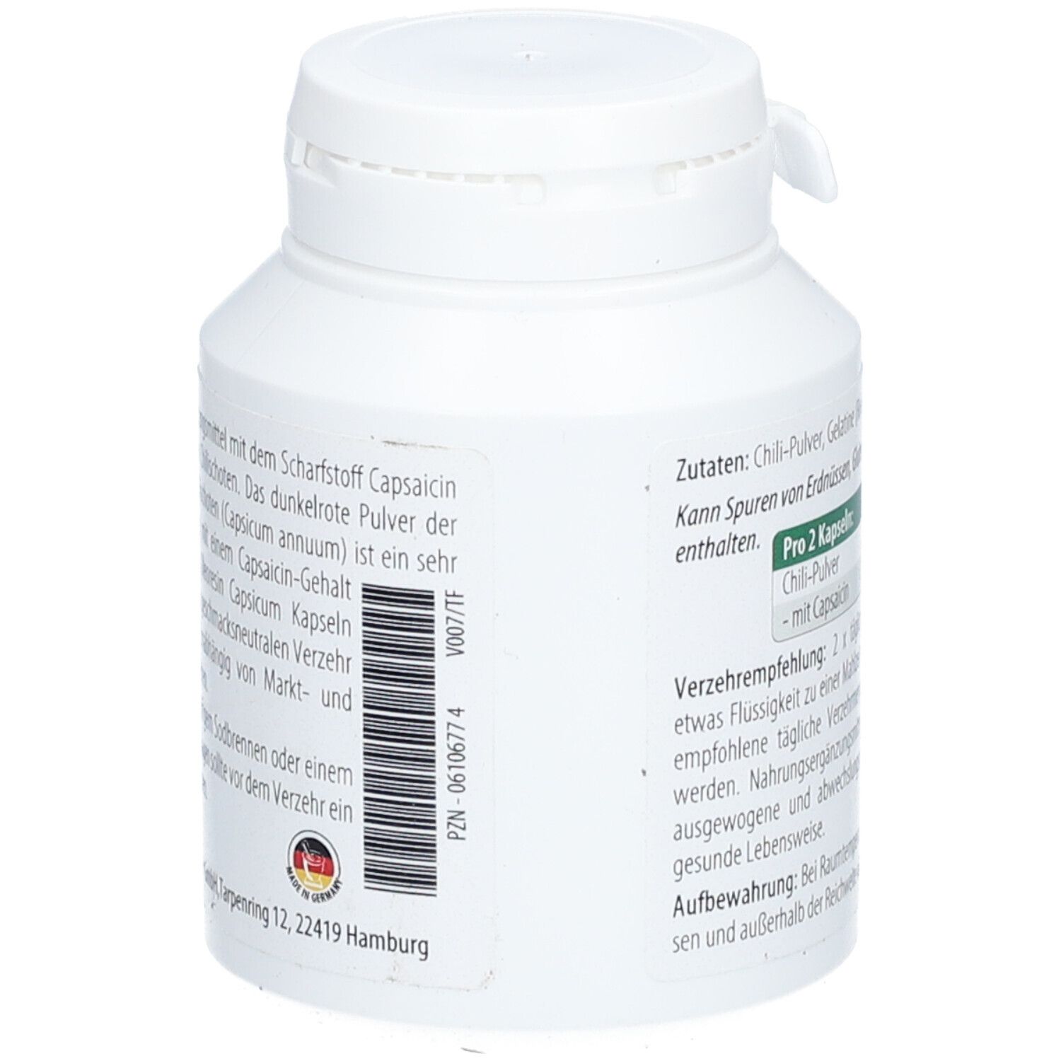 Oleoresin Capsicum Kapseln
