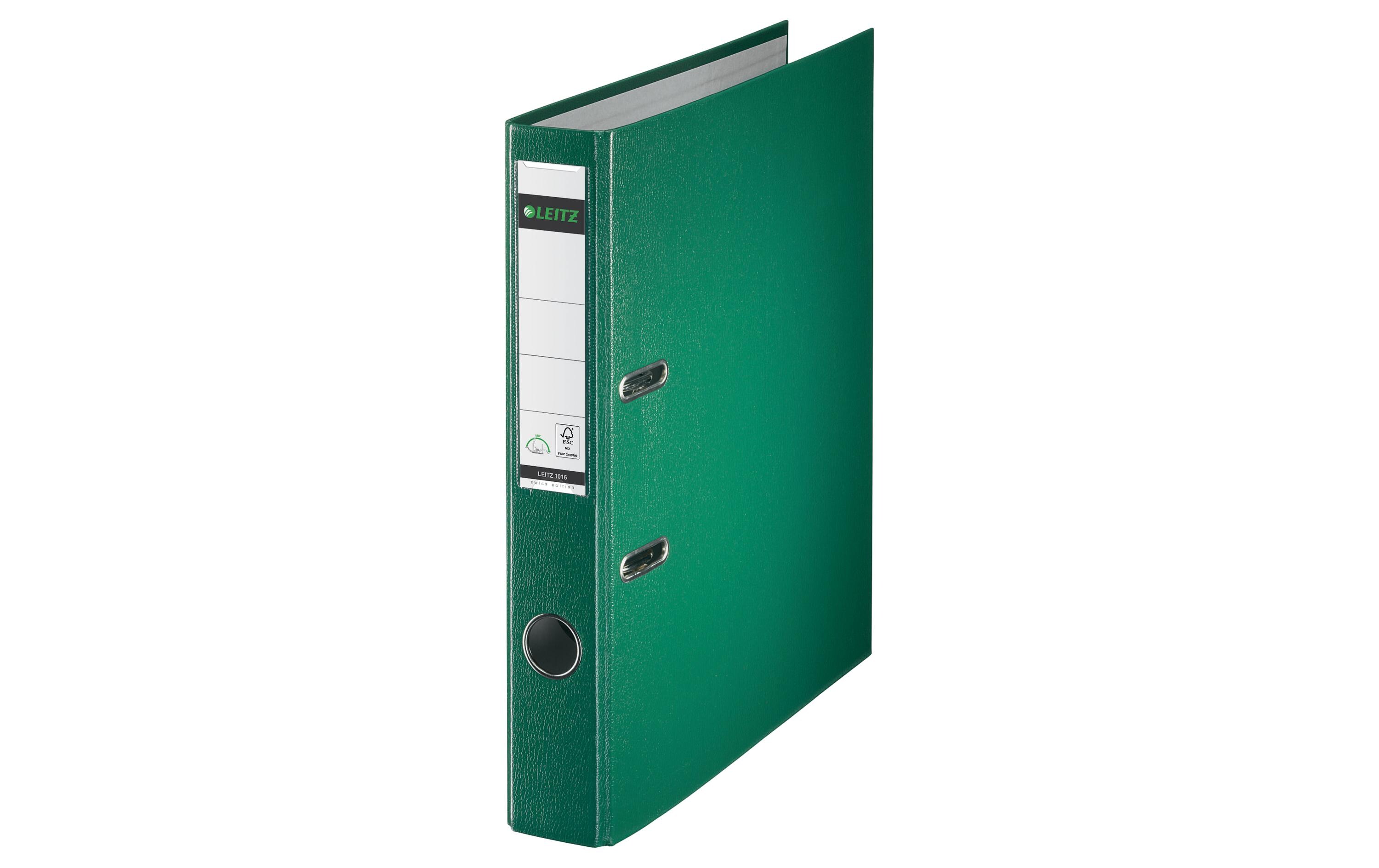 Ordner Swiss Edition 180°, 5.2 cm, A4, GrünQualitäts-Ordner mit 180°-Präzisionsmechanik