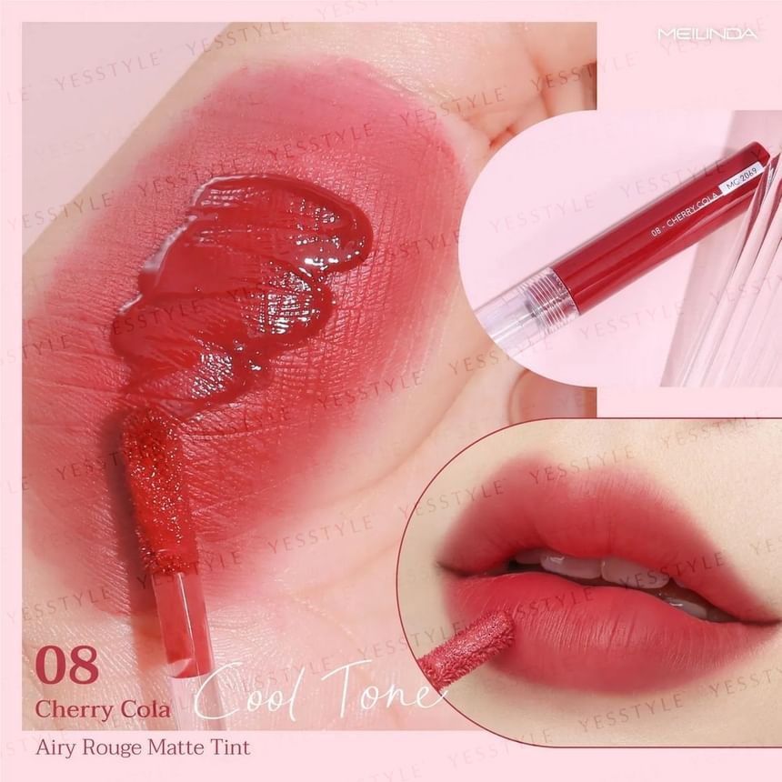 Meilinda - Airy Rouge Matte Tint