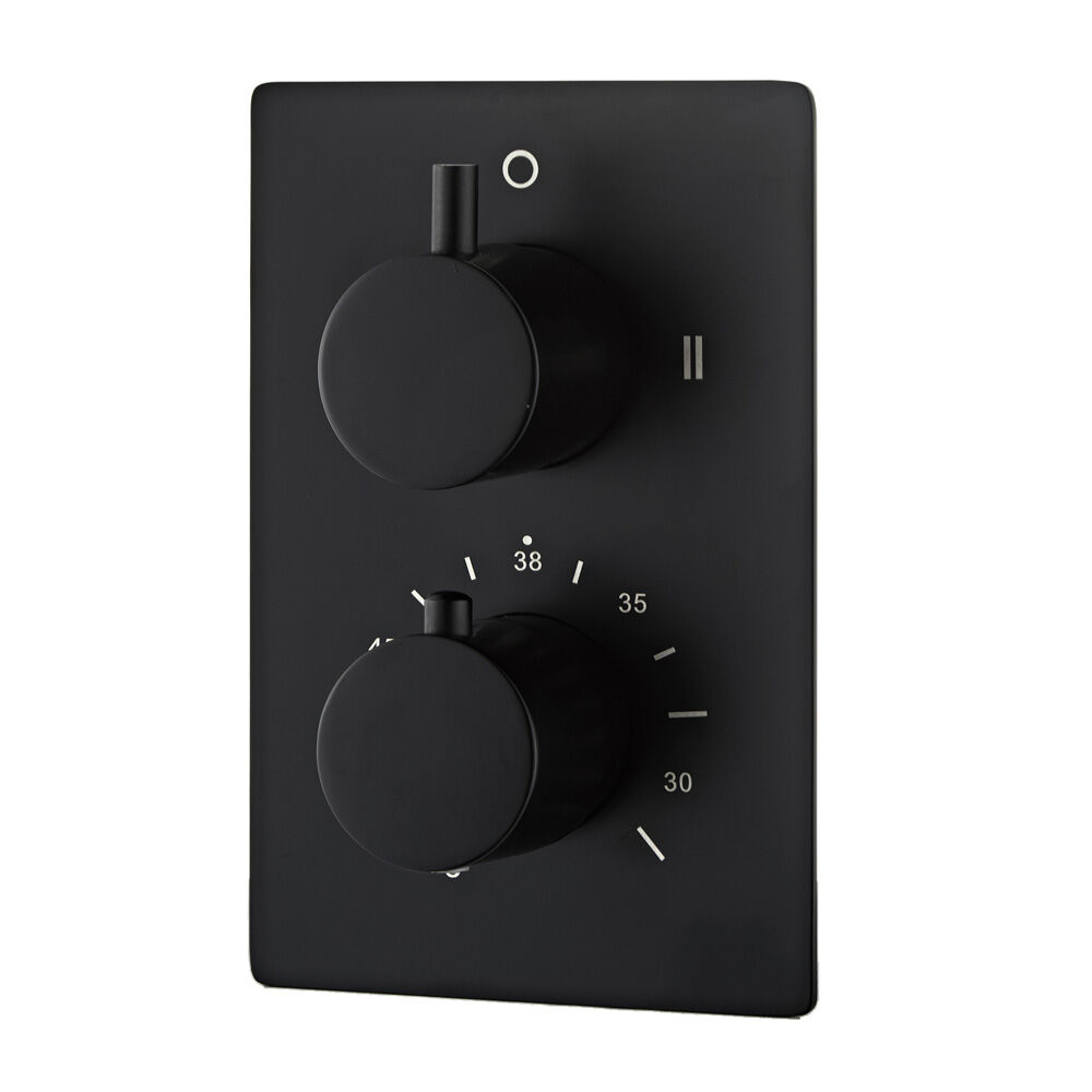 Saniclear Evolution inbouw regendouche met 2 standen handdouche mat zwart