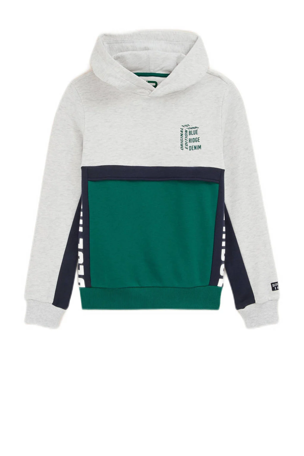 WE Fashion hoodie white melange