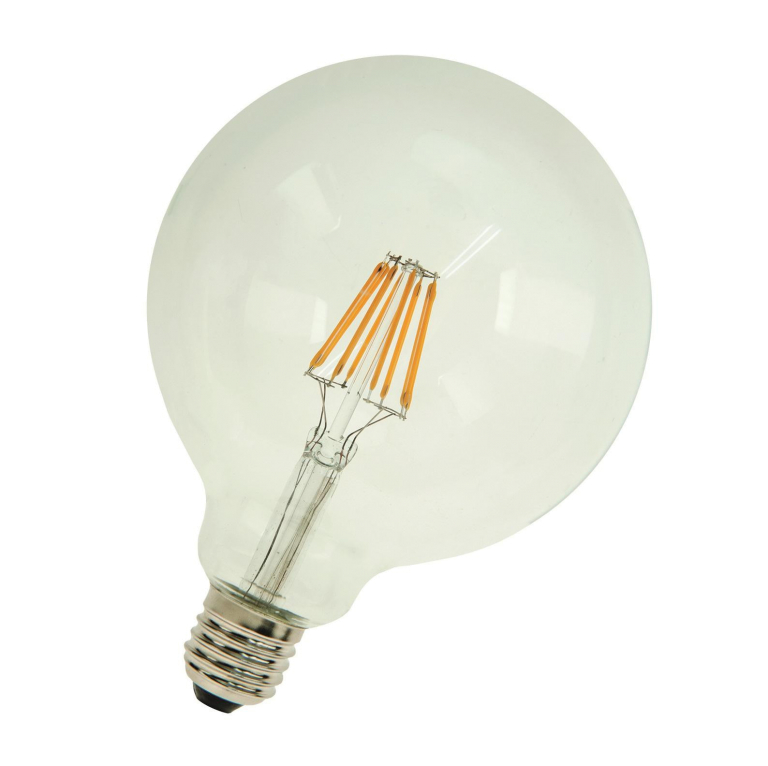 Flinders LED Filament G125 lichtbron E27 8W 2700K helder dimbaar
