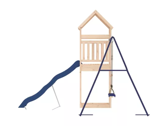 Aire de jeux d'extérieur bois de pin massif