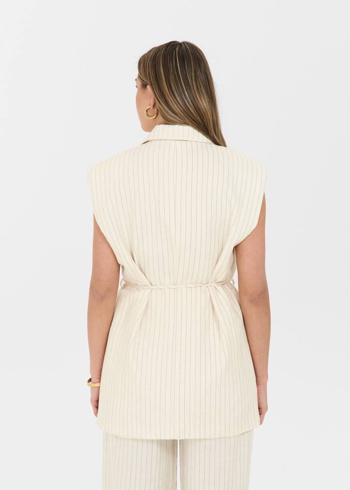 Livia gilet beige