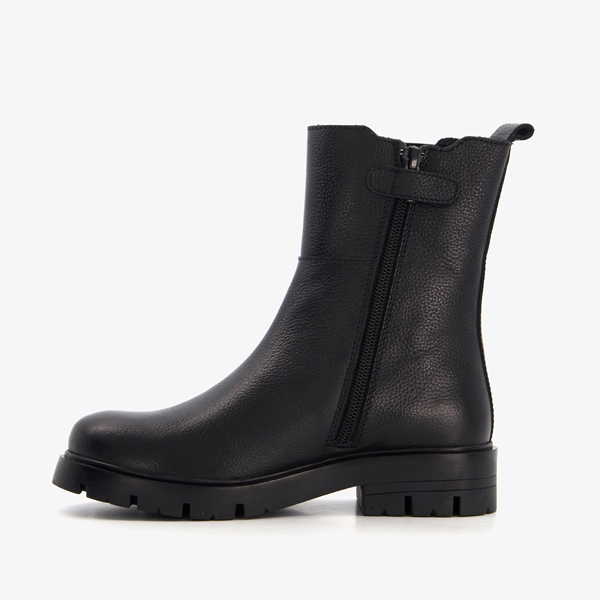 Groot leren meisjes chelsea boots