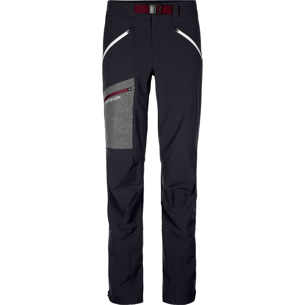 ORTOVOX Cevedale Long Skitourenhose Damen black raven