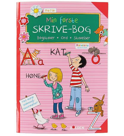 Forlaget Bolden Aktivitätsbuch - Min Første Skrive-Bog - Dänisch