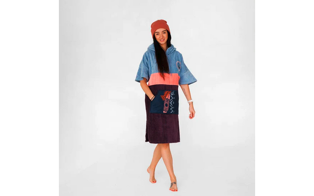 Wave Hawaii Cotton Velours Kiholo Unisex Poncho