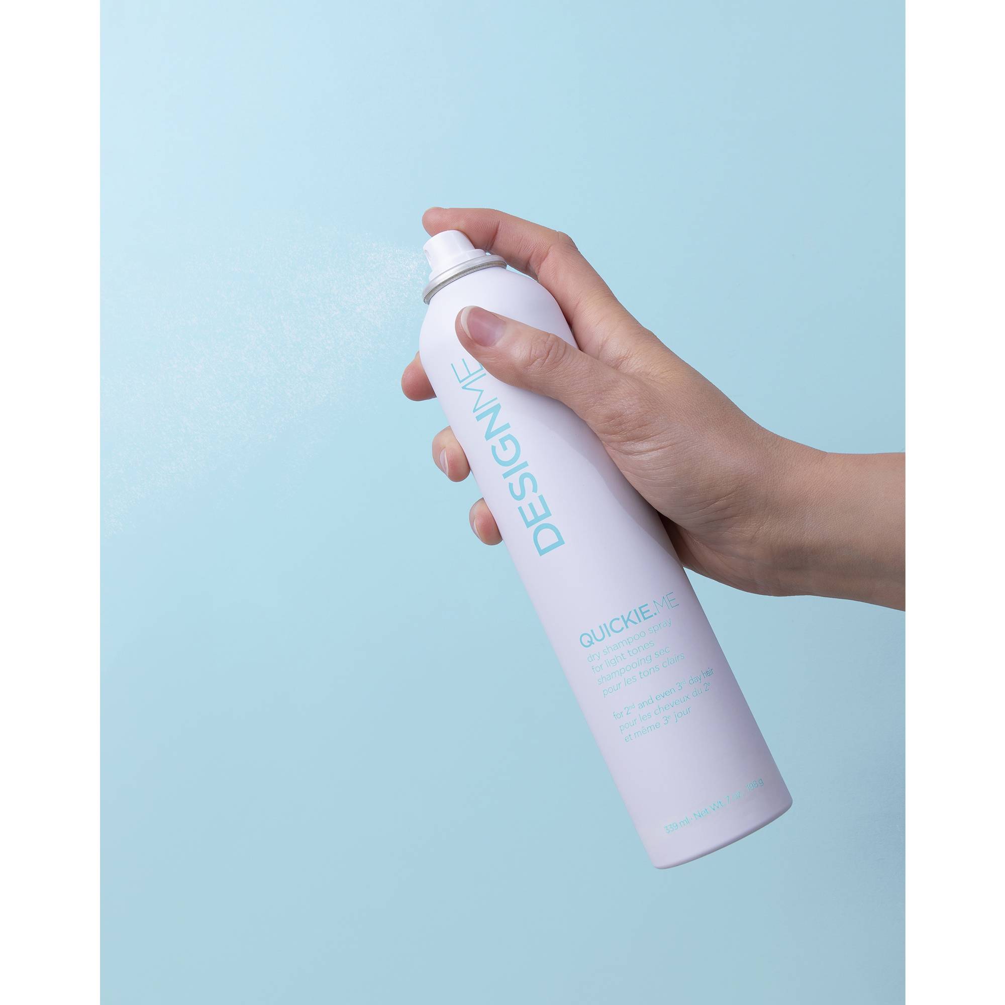 Shampooing sec cheveux blonds et pastels Quickie.ME / 339ml