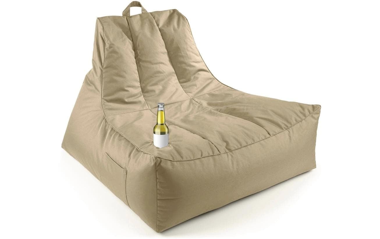 Lumaland Sitzsack »Lounge mit Flaschenhalter 380 l«