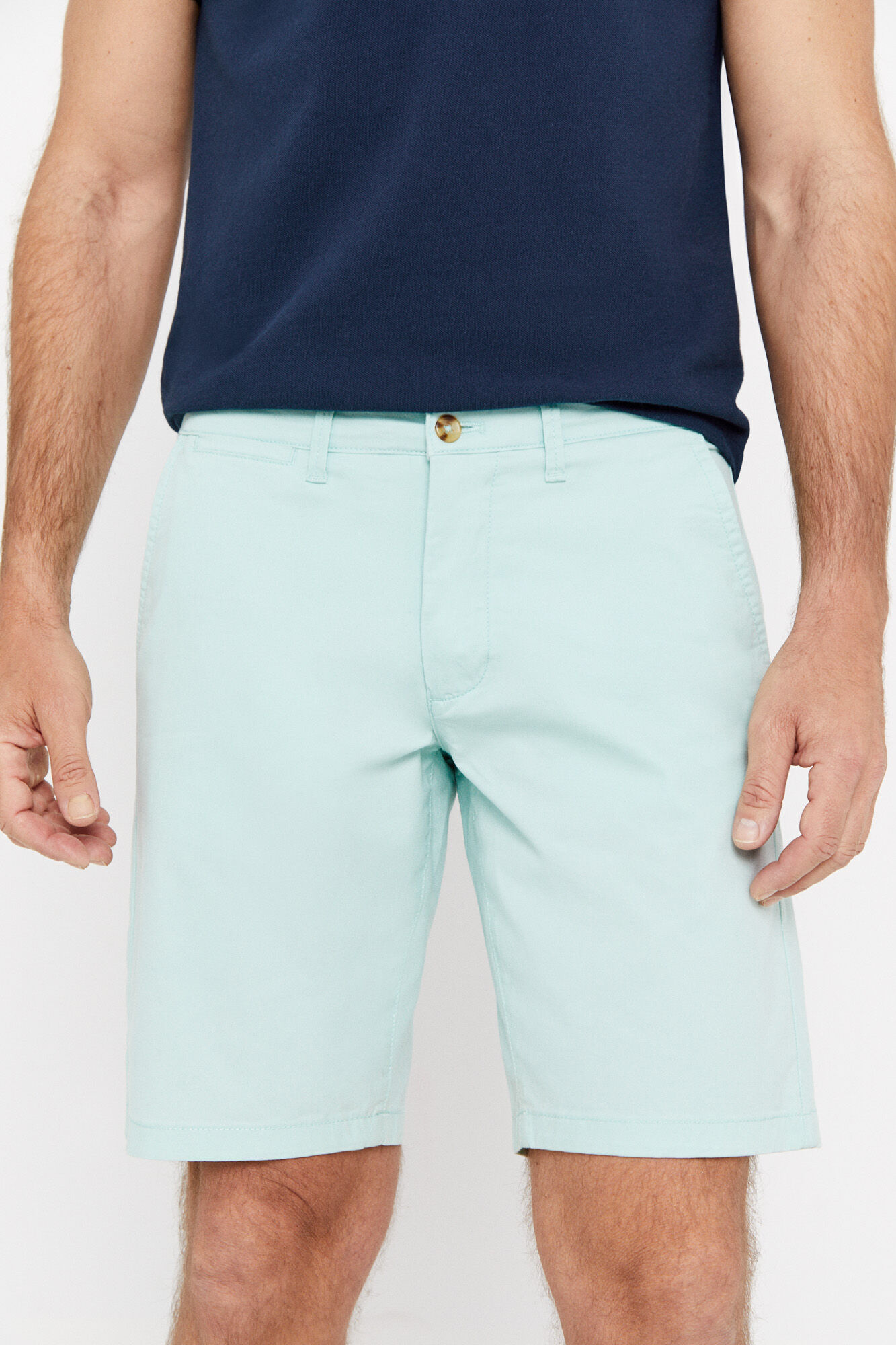 Bermuda chino básica - Verde