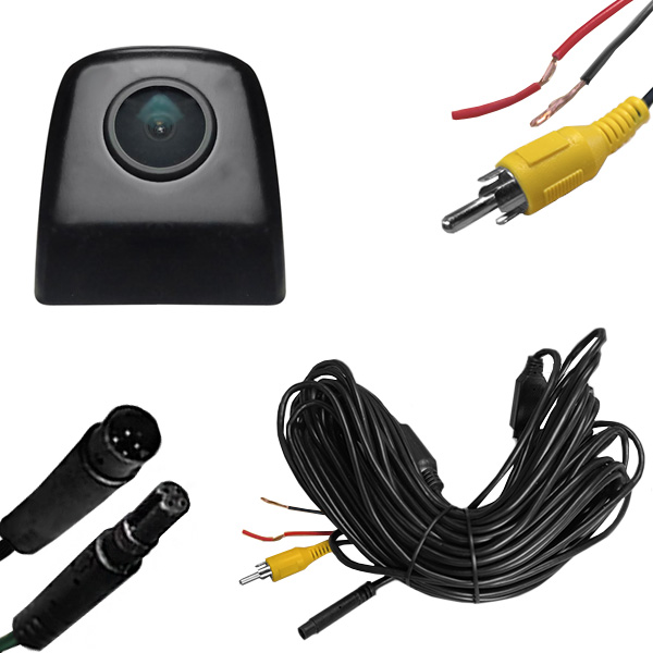 Caméra de recul IDCAM 120FRCA + Cordon 4 pins vers RCA