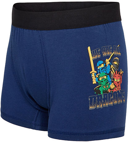 LEGO® Wear Ninjago Boxer - 3er-Pack - LwAgan - Dark Blue