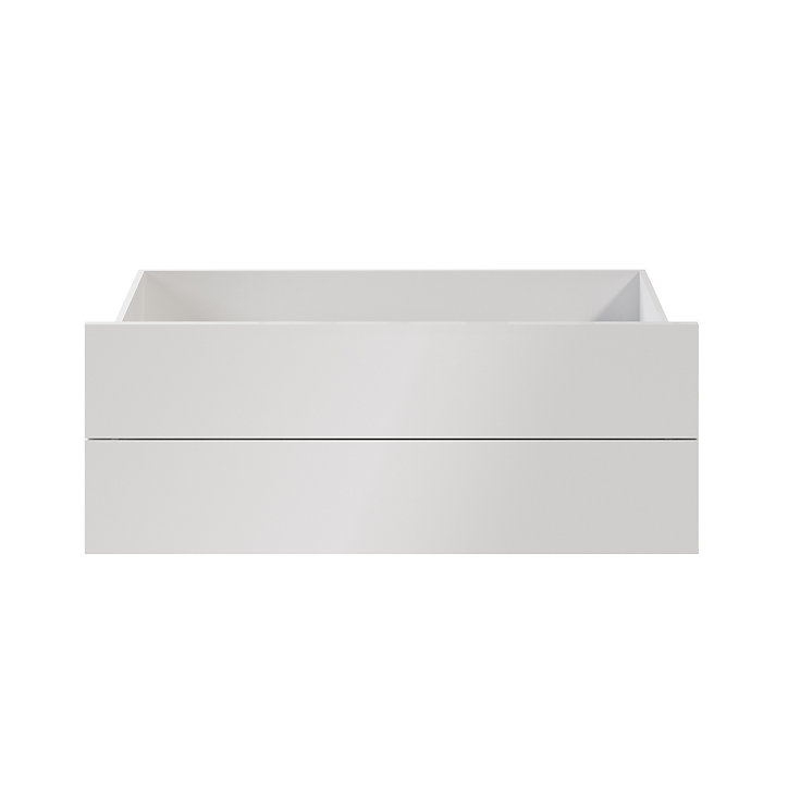 Lot de 2 tiroirs blancs GoodHome Atomia H. 18,5 x L. 99,7 x P. 50 cm