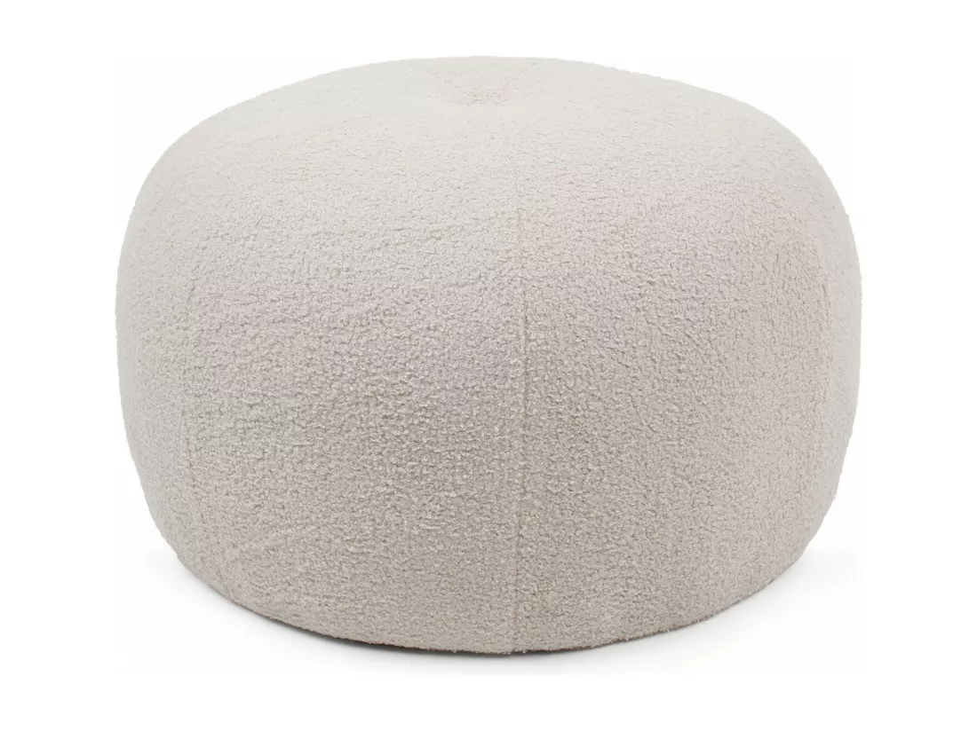 Pouf Rond Bouclette 
