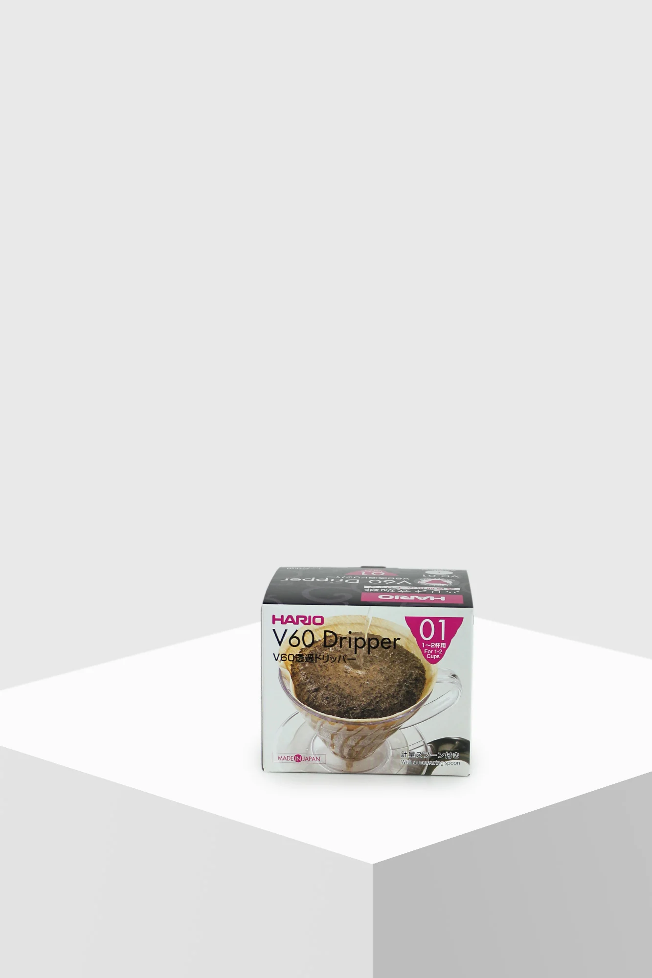 Hario V60 Dripper 01 Clear Kaffeefilter (Handfilter)