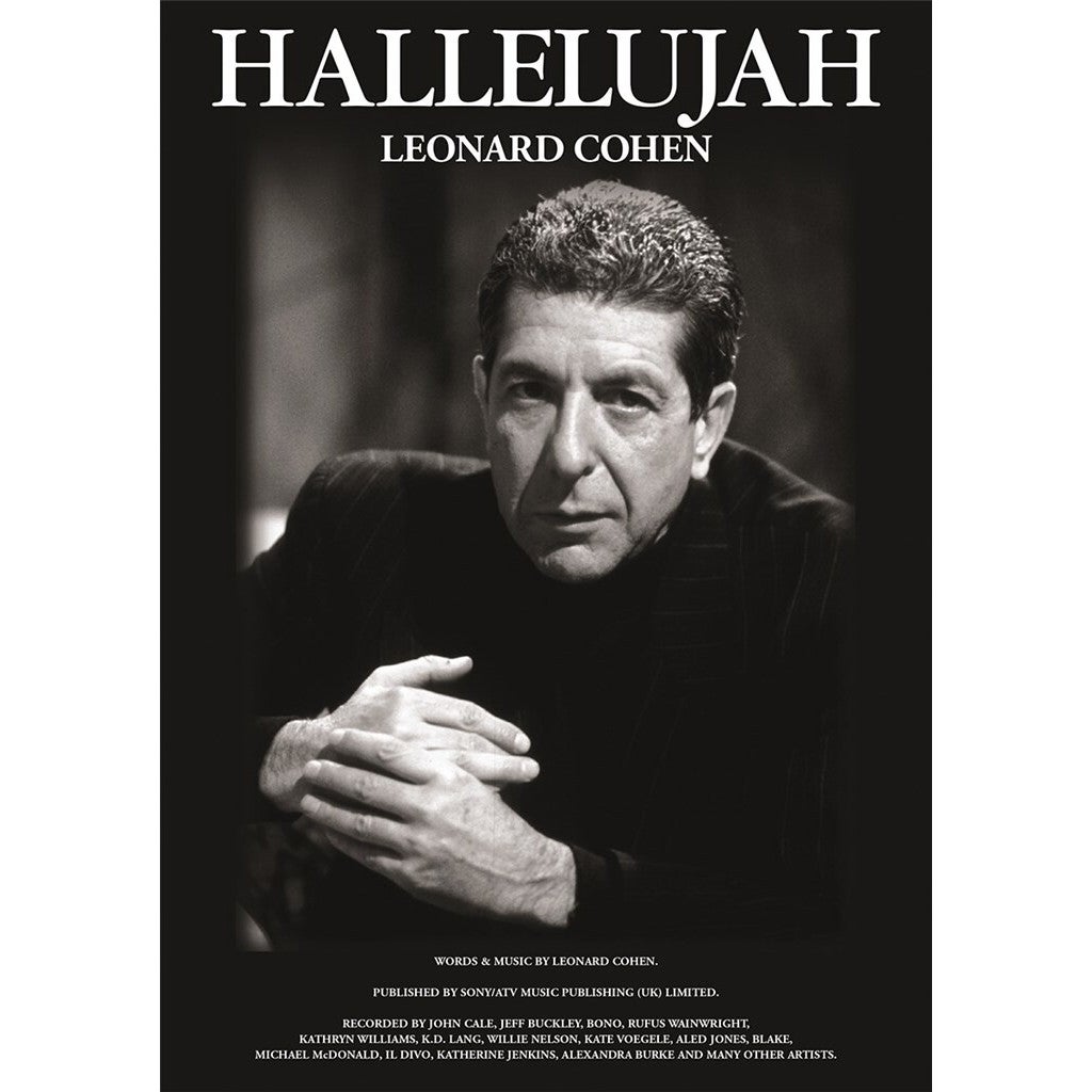 MusicSales Hallelujah voor piano, zang en gitaar