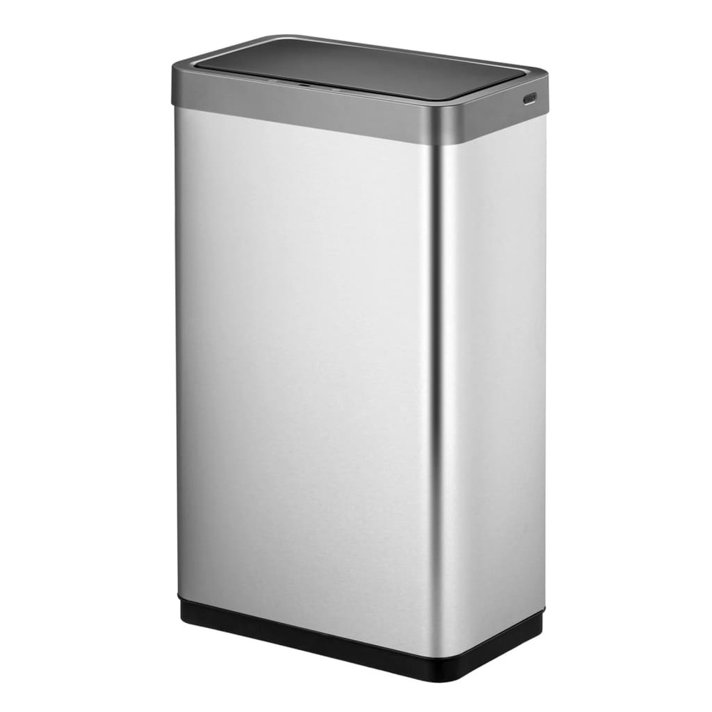 Poubelle à capteur mirage x 80 l argenté mat