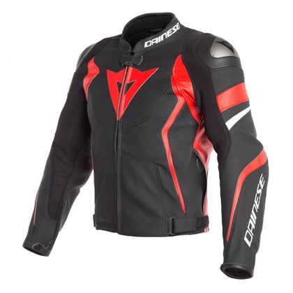 Blouson Dainese AVRO 4 - MATT - Noir / Rouge