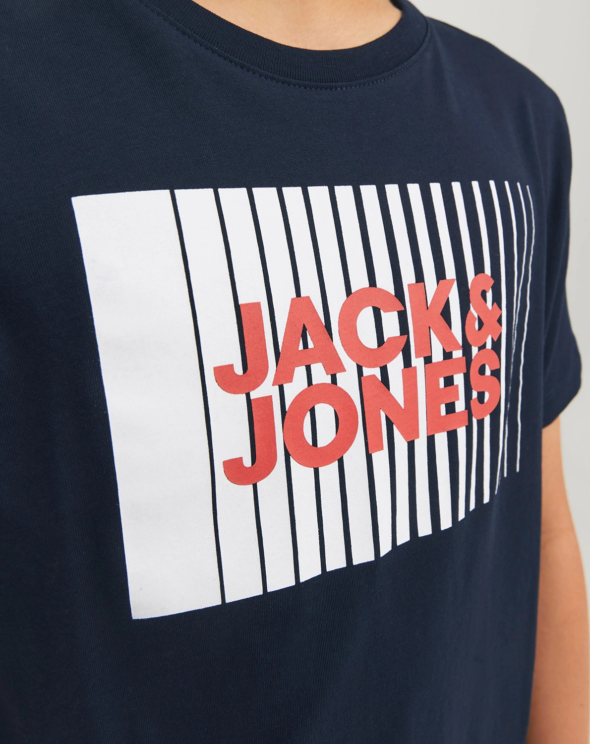 T-Shirt LOGO in navy blazer