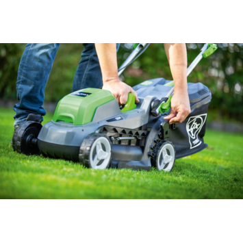 LUX 20V accu grasmaaier 33cm incl. 2 accu's 4,0Ah + lader