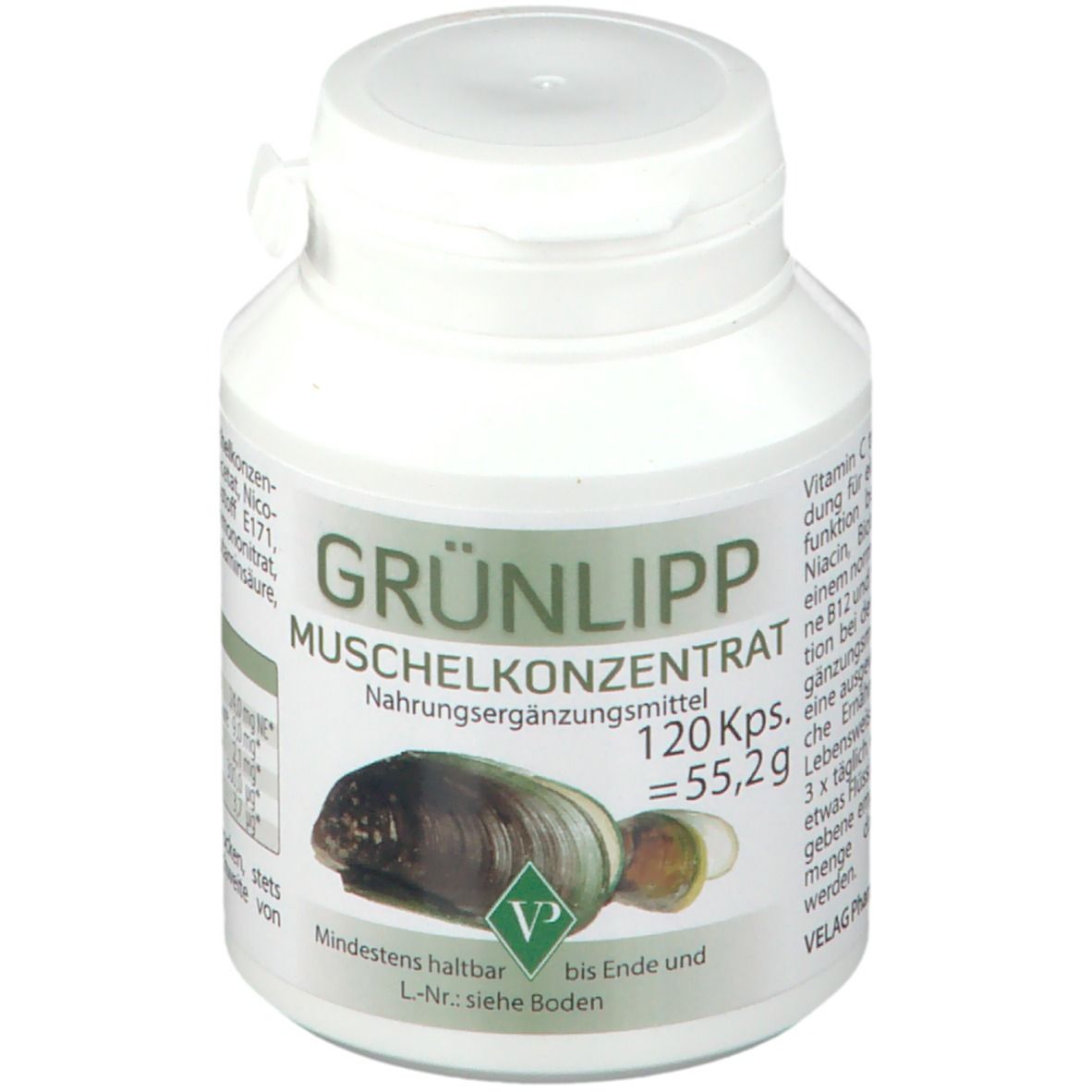 Grünlipp-Muschel Konzentrat Kapseln