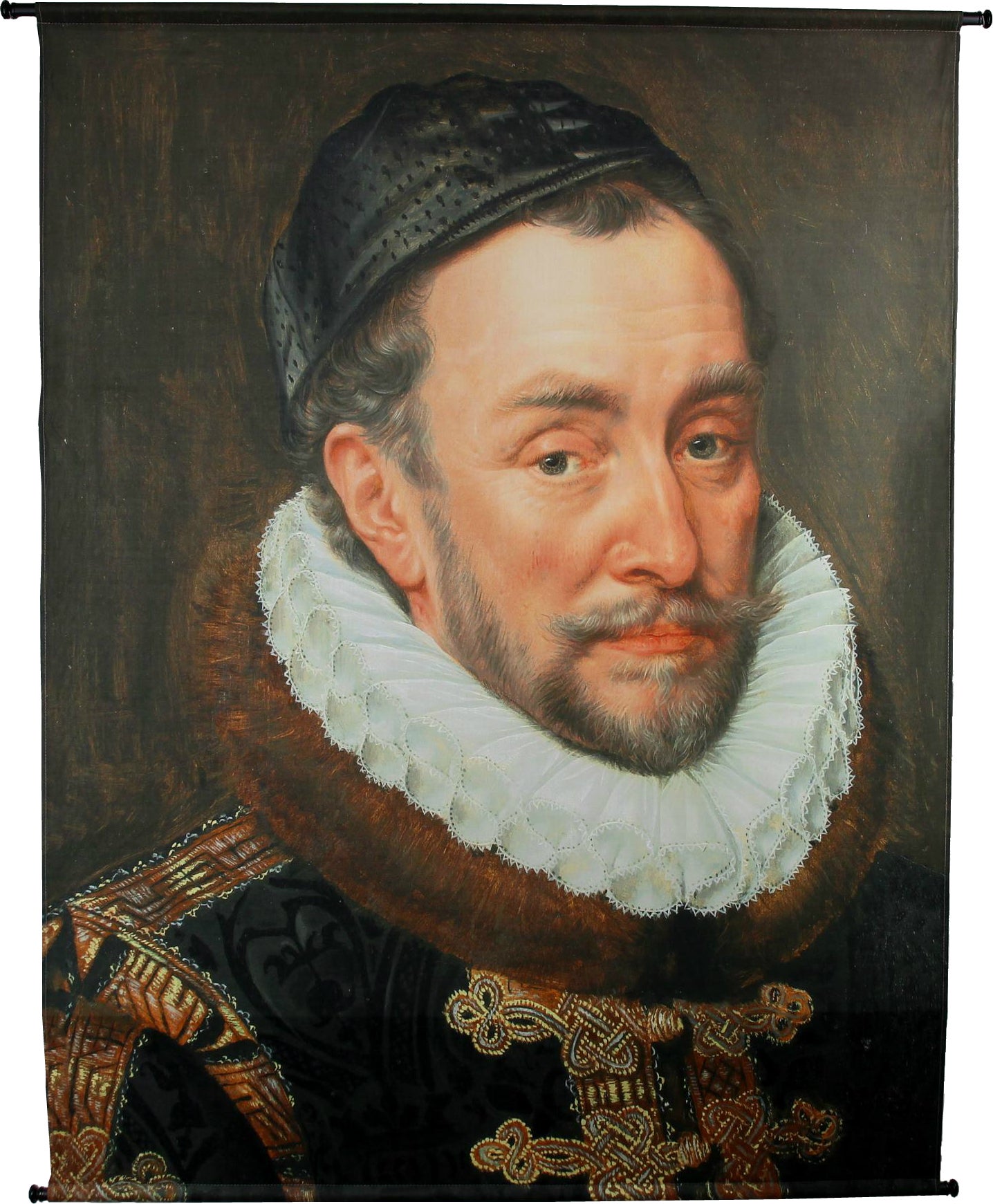 HD Collection wandkleed Portrait bruin 140 x 170 cm
