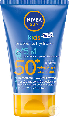 Nivea Sun Kids Protect & Care Lait Protecteur Solaire IP50+ Format Poche Tube 50ml