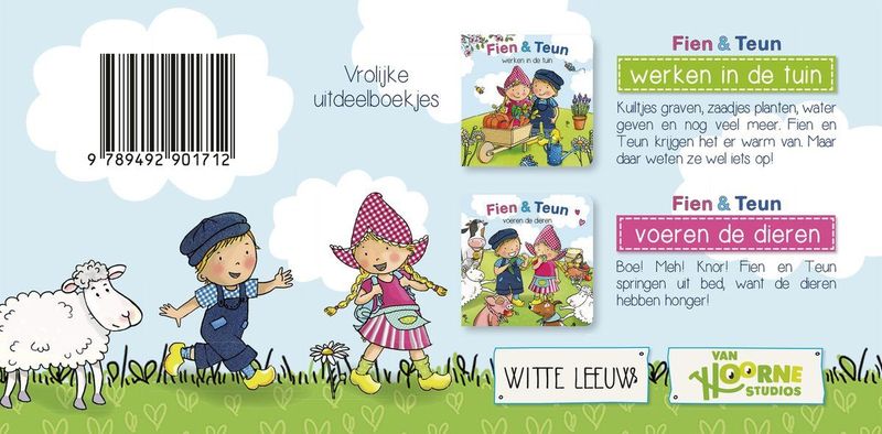 Fien en Teun - Uitdeelboekjes - Trakteren is een Feestje - 5 Exemplaren