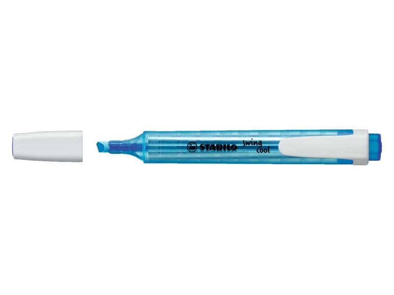 STABILO Textmarker Swing Cool Blau, 1 Stück Stabilo Swing Cool