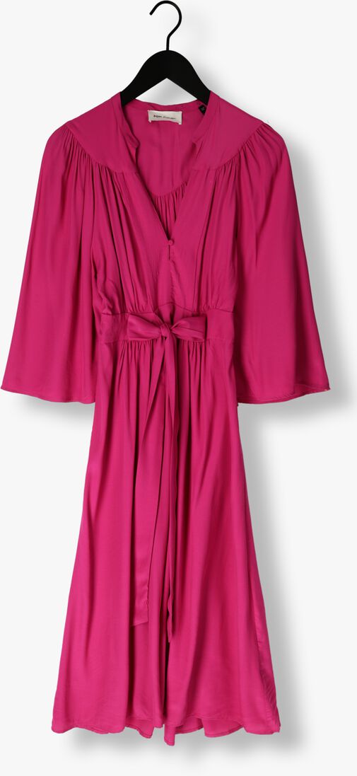 POM AMSTERDAM roze pom amsterdam maxi jurk imperial fuchsia dress