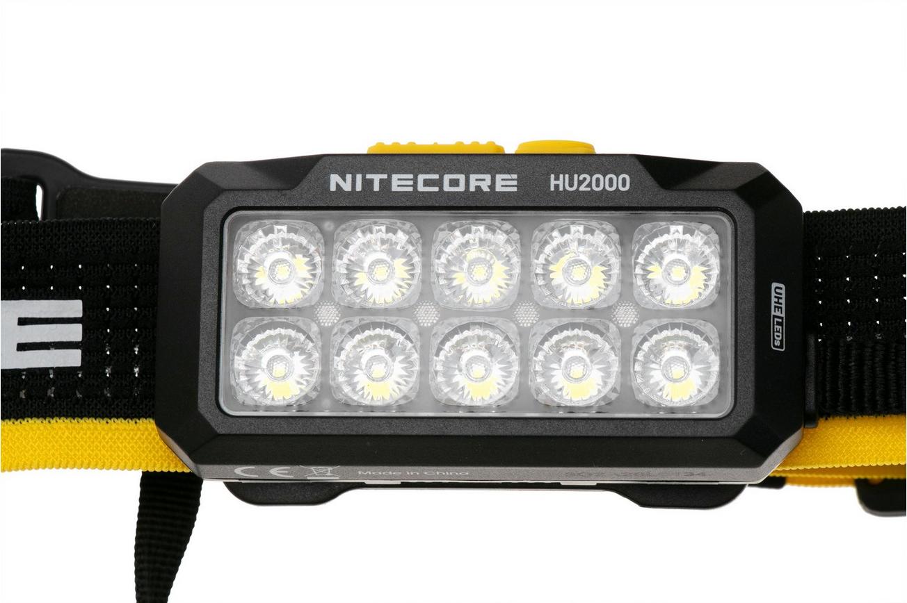 Nitecore HU2000 UHE LED, oplaadbare hoofdlamp, 2000 lumen
