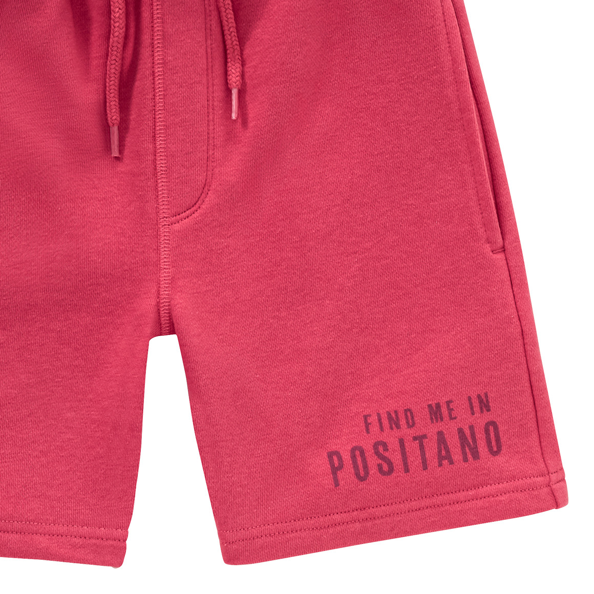 Jonas Nielsen Jungen Joggingshorts mit Print pink