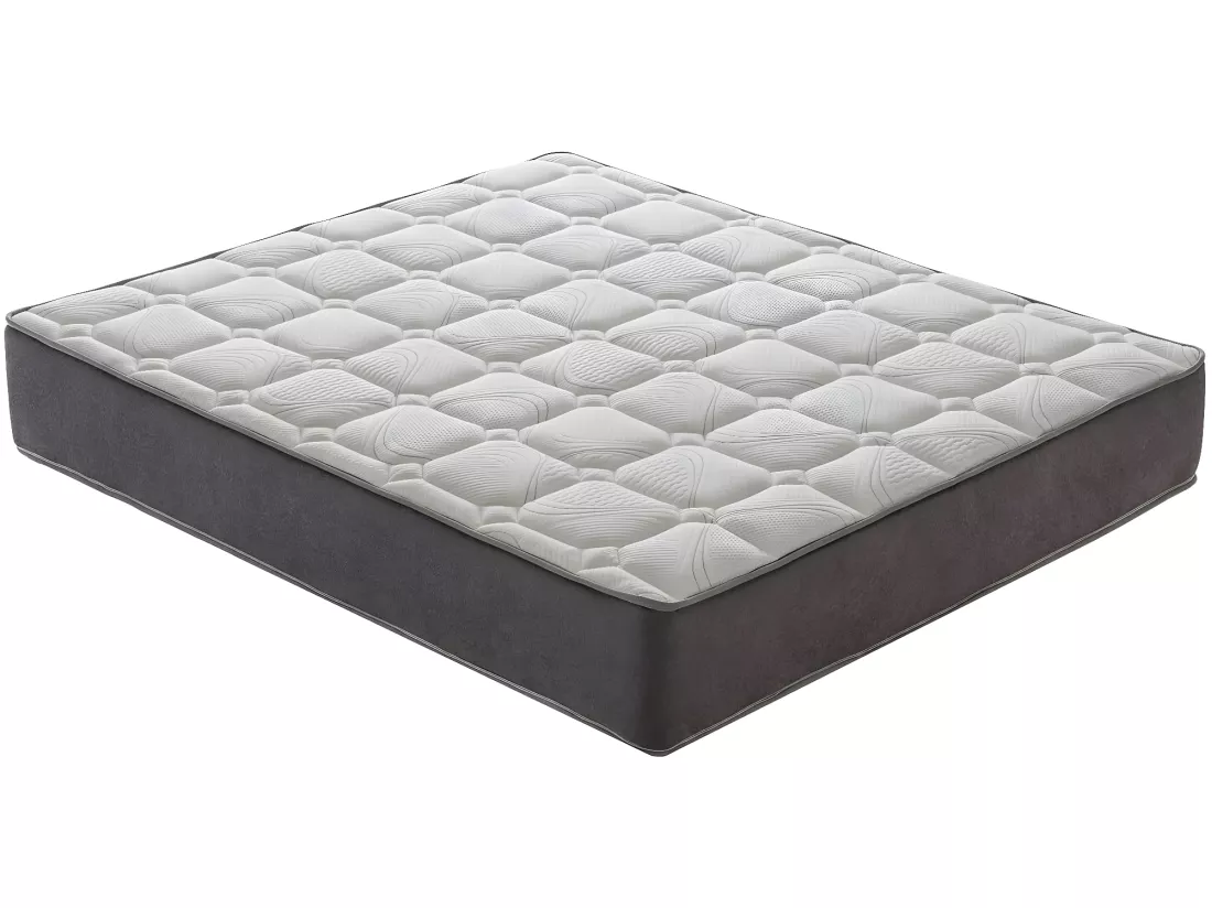 Matelas à ressorts ensachés et memory foam - memory foam 5 cm - résistant 140x200 cm