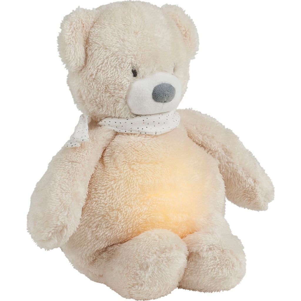 NattouNattou   Nachtlicht Sleepy Bär beige