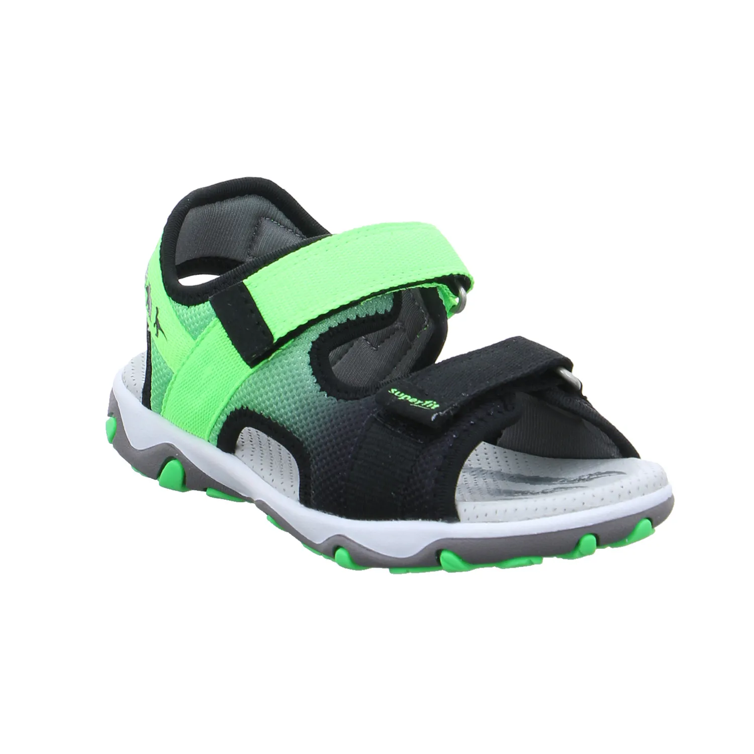SUPERFIT Kleinkinder-Sandale Schwarz Textil  Sommerschuh