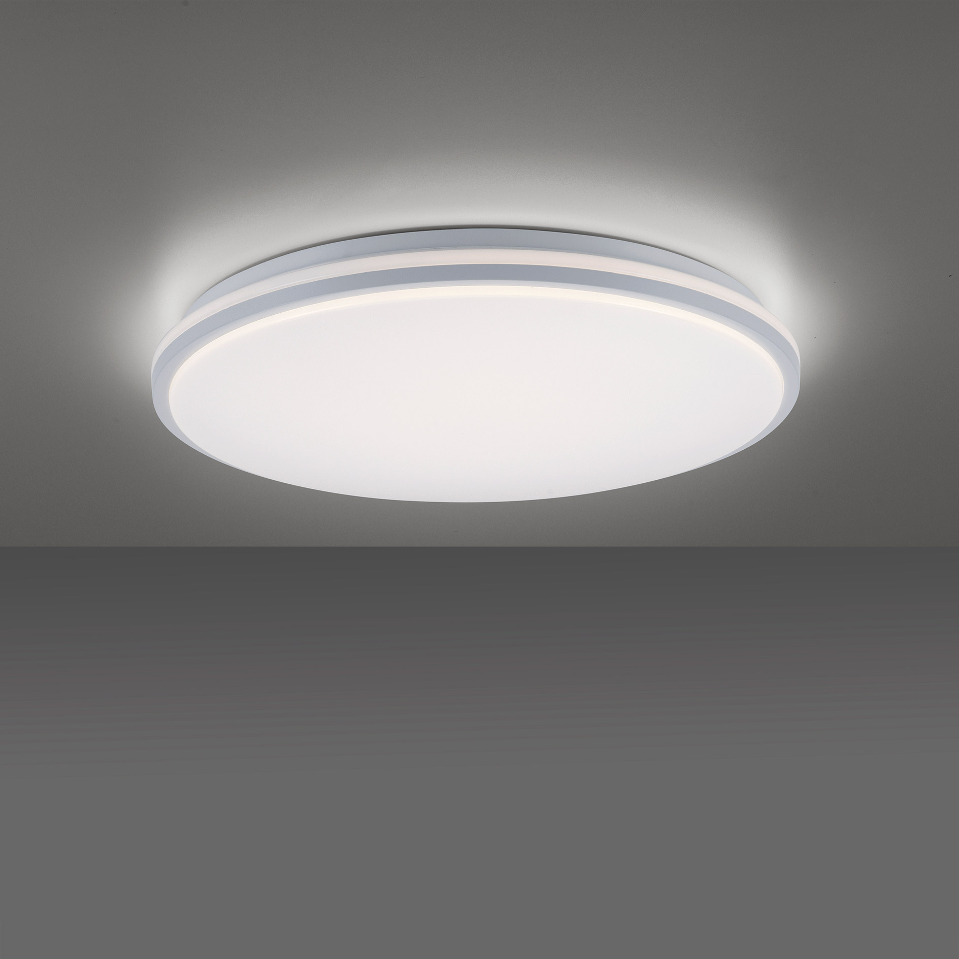 LED-Deckenleuchte - weiß - mit Memory-Funktion - Ø 49 cm