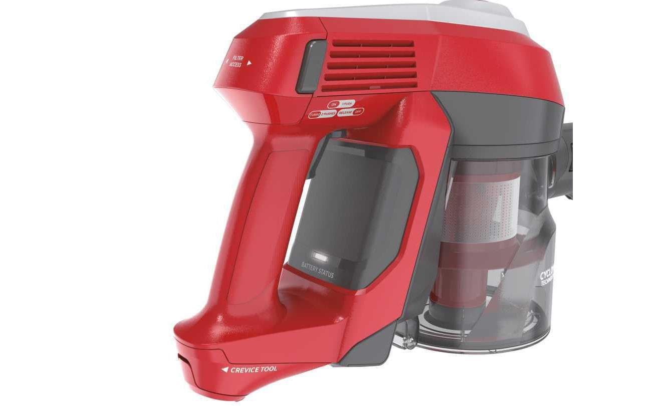 Akku-Hand- und Stielsauger HF122RH 011 Grau/Rot<br>Akku-Hand- und Stielstaubsauger