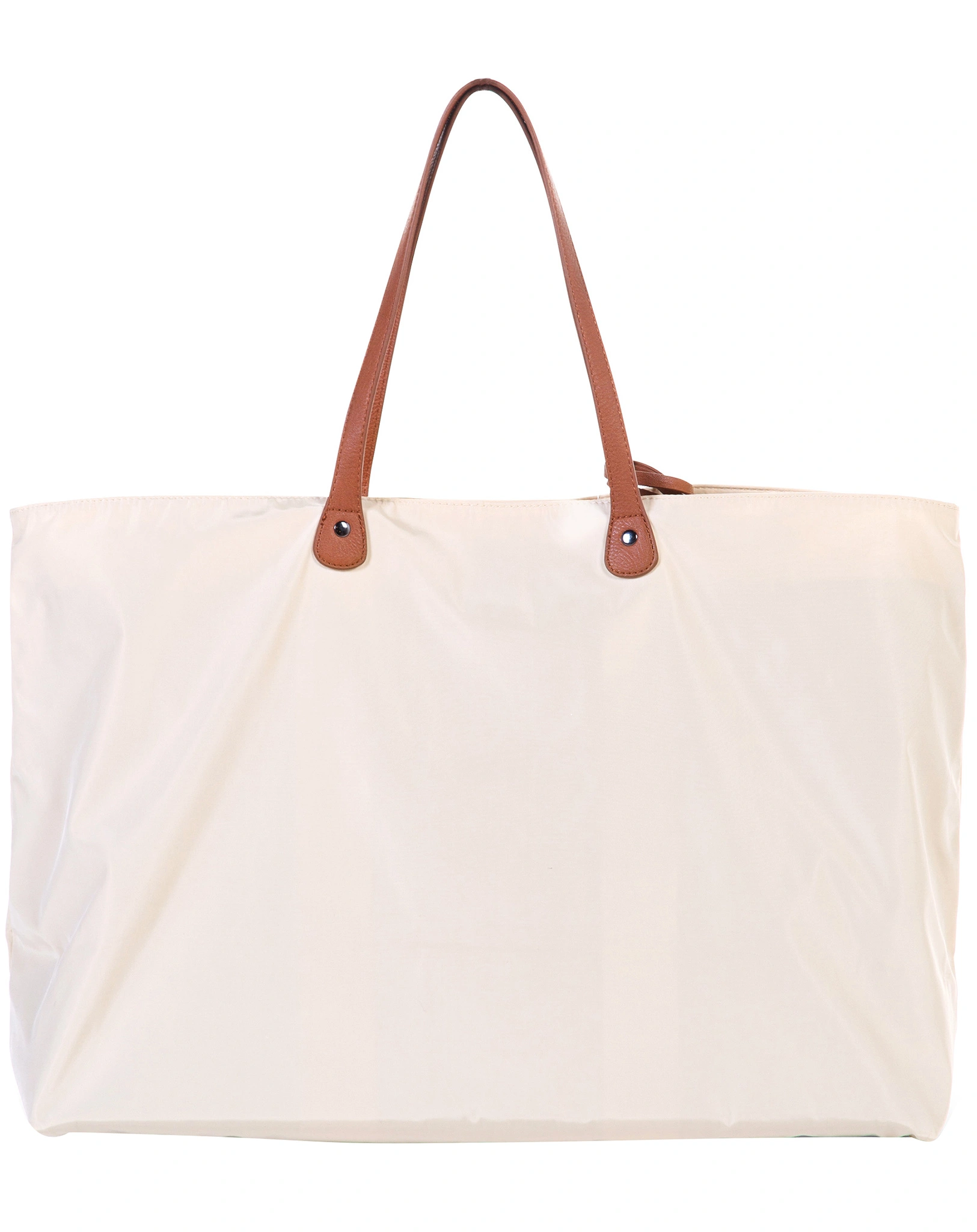 Wickeltasche FAMILY BAG (55x18x40) in offwhite/schwarz